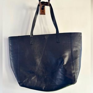 *SOLD* Chico's Reversible Black/Brown Tote Handbag Purse 👜